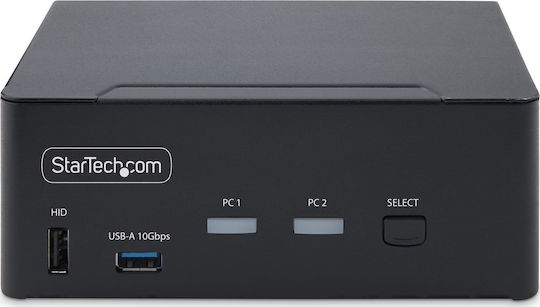 2-port Dp 1.4 Kvm Switch Διπλη Οθονη Displayport Kvm