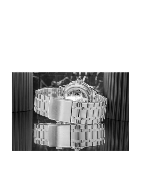Skmei Herrenuhr Batterie mit Silber Metallarmband