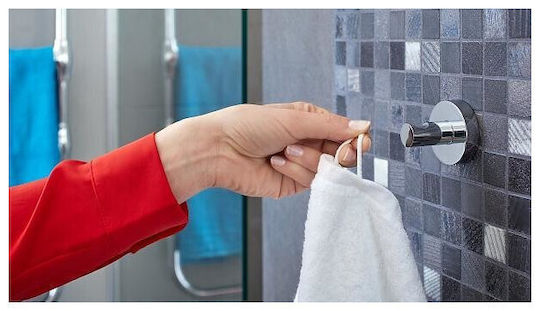 Tesa Tesa Powerbutton Γάντζος Premium 8kg Χρώμιο