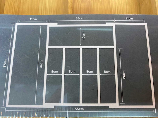 Brunbeste Tăvi Pentru Tacâmuri De Sertar Rabătabilă Din Lemn 35x37cm Bej