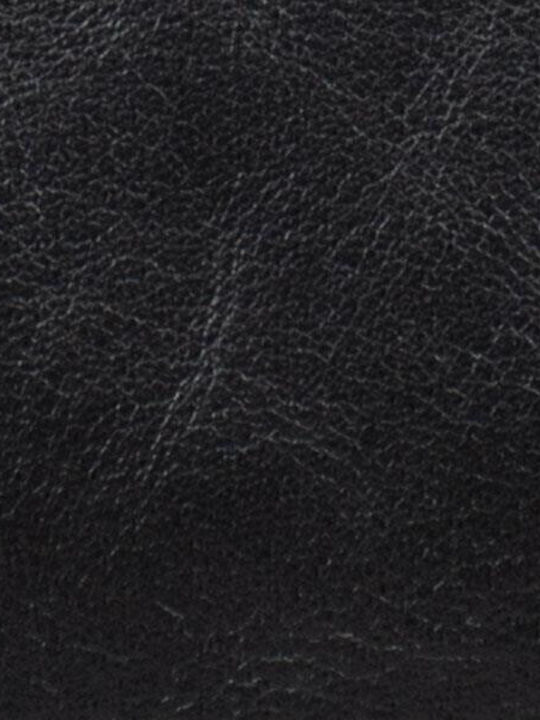 Leder Herrentasche Sling Schwarz