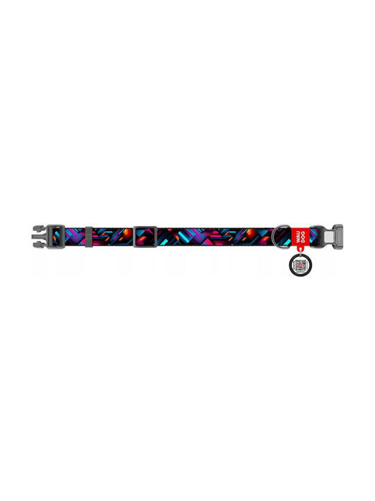 Collar Wau Dog Obroża Nylon Qr Tag 25mm/37-58cm Ατελειωτοι Κοσμοι