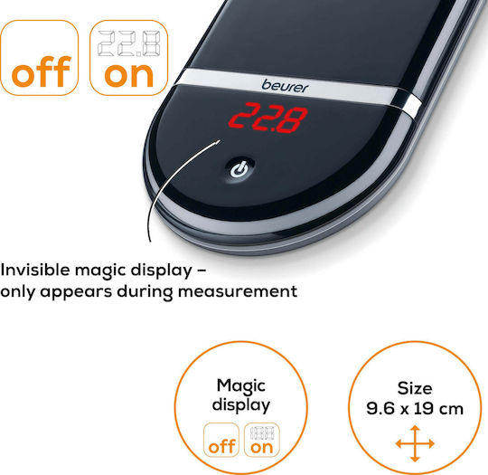 Beurer Ks 36 Digital Kitchen Scale Up To 2kg Black