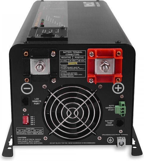 Volt Polska Invertor Auto Unda sinusoidală pură 3000W pentru Convertirea 12V DC în 230V AC