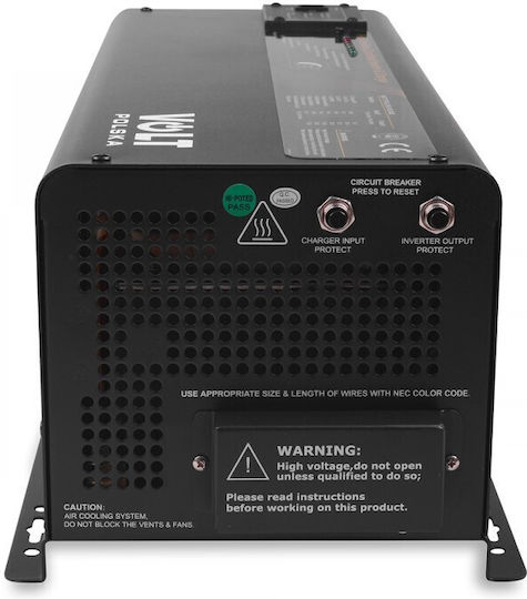 Volt Polska Car Inverter Pure Sinewave 2000W to Converter 24V DC in 230V AC