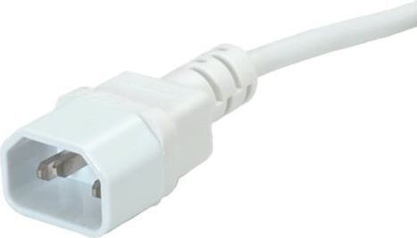 Καλώδιο Τροφοδοσίας Value Monitor Powcable Iec 1.8m Λευκό 19.99.1516-50