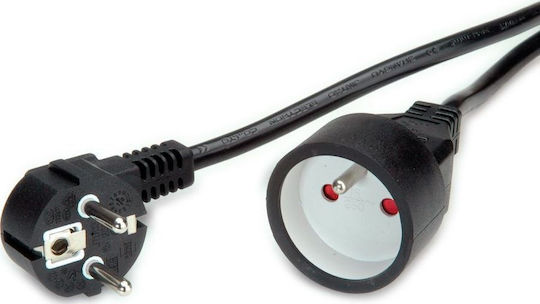 Power Cable Value Extension Power Cable AC 230V UTE Black 3m
