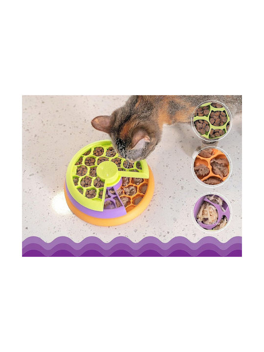 Outward Hound Nina Ottosson Kitty Lickin Layer Игра Куче 1бр