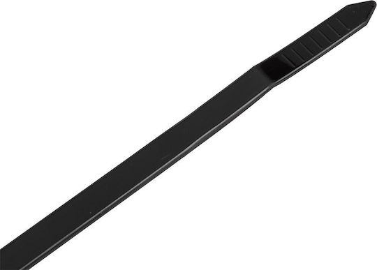 Neo Δεματικά Καλωδίων Πλαστικά 370mmx4.8mm σε Μαύρο χρώμα (50τμχ)