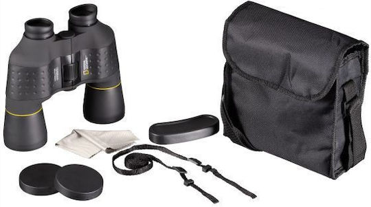 National Geographic Ochelari de vedere Porro Prism Negru de oțel 10x50mm