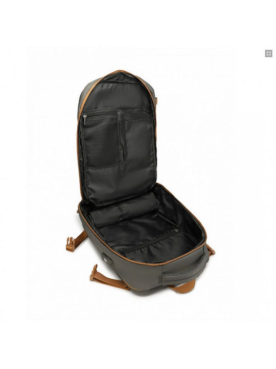 Miss Lulu Rucsac Pentru Laptop 15.6 Cu Port USB Gri S2362-GY