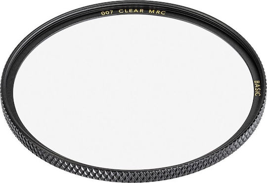B+W Basic 007 Lens Filter Clear Diameter 72mm with MRC Coating Scratch Resistant for Camera Lenses