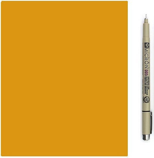Bruynzeel Sakura Sakura Pigma 005 Micron Fineliner 05 Orange 0.2mm