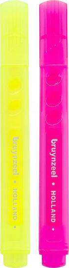 Bruynzeel Sakura Bruynzeel Highlighter Set Yellow Pink