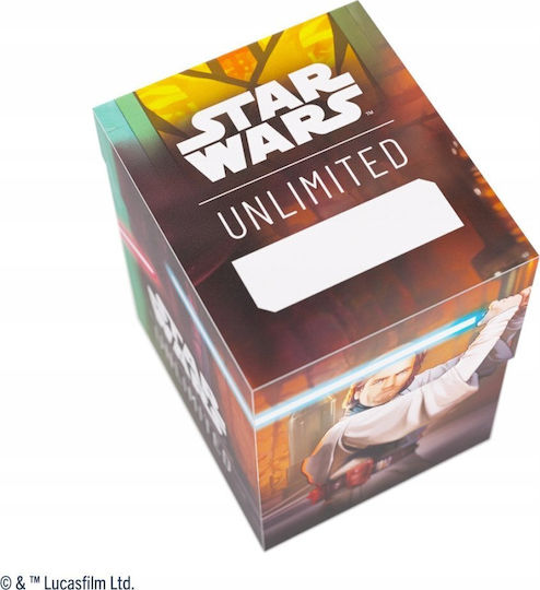 Gamegenic Soft Crate - Krieg der Sterne Unbegrenzte Edition: Obi-wan Kenobi/darth Maul Star Wars Deck Box Standardgröße