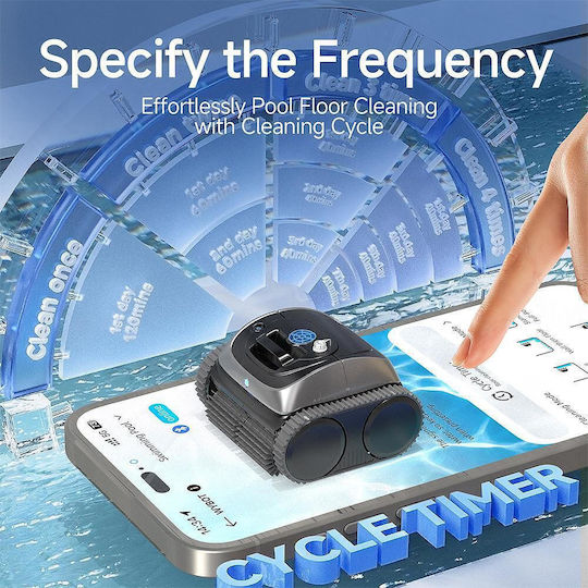 Wybot C1 Wireless Wireless Pool Robot Cleaner Bottom Walls Waterline