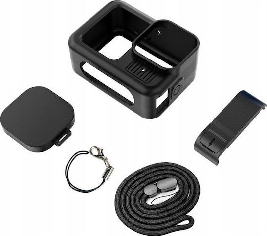 Set Case Cover Protective Cap Strap Gopro Hero 13 Black Pu949b
