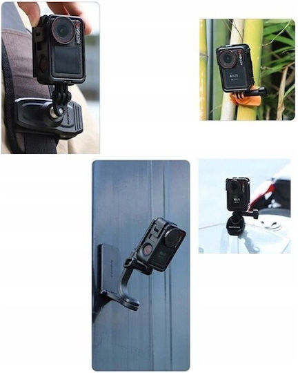 Frame Mount Cover + Protector Dji Osmo Action 5 Pro 4 3 Bk941
