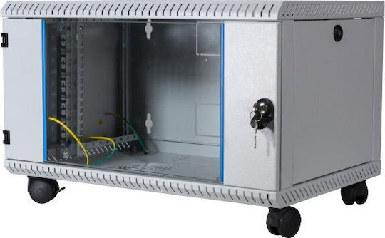 EFB Επιτοίχια Καμπίνα Rack 15U Γκρι 691715VGR.60