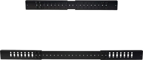 StarTech Επιδαπέδια Καμπίνα Rack 15U Μαύρο 65030887137