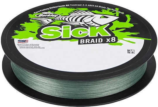 Berkley Sick Braid + Fluoro Two In One Line 0.12mm 11.2kg 150m Fc 0.30mm 7kg 50m