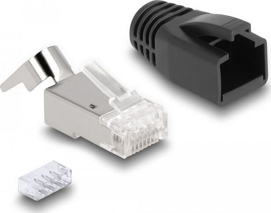 Delock Delock Rj45 Modular Βύσμα Cat.6a Cat.7 Σετ 25 Τεμαχίων