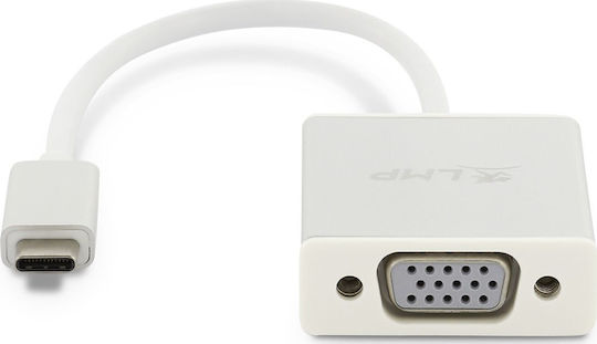 Adapter USB Lmp 15979 USB-C VGA Silber Lmp-usbc-vga-s