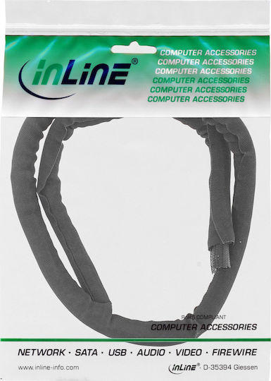 InLine Cable Bag Black 1pcs