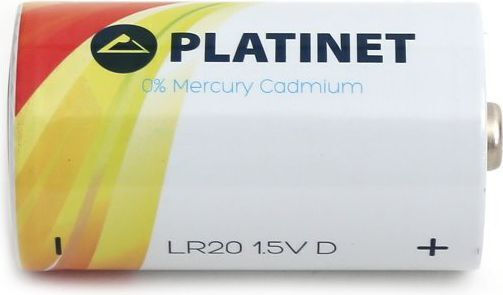 Platinet Alkaline Batterien D 1.5V 2Stück