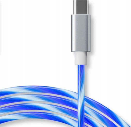 Oniverse USB 2.0 Cable USB-C male - USB-C Μπλε 2m