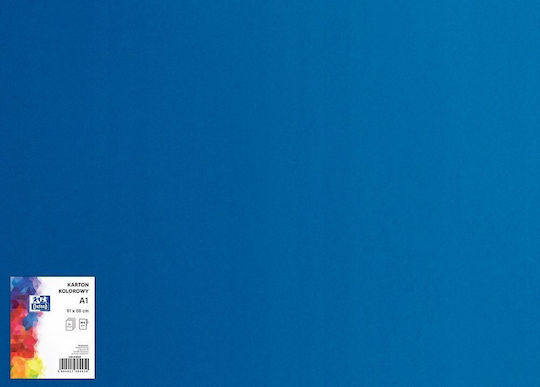 Oxford Cardstock Oxford A1 160g Blue Blue
