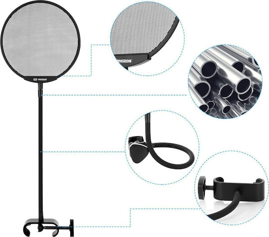 Mozos Mozos Shock Mount Base Shm1 + Microphone Pop Filter Ps-pro