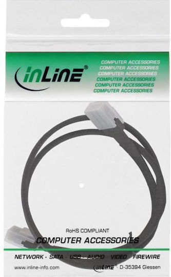 Inline Sff 8087 Sff 8087 0.5m Μαύρο 27624