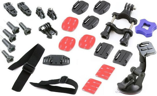 Xrec Support Set 27 1 Base Gopro Hero 1 2 3 3+ 4 + Suction Cup