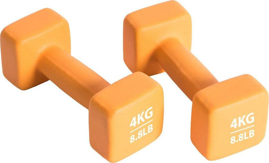 Pure2Improve Барбели от Неопрен 1 x 4кг
