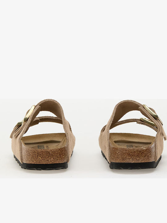 Arizona Women's Flat Sandals in Beige Color Narrow Fit