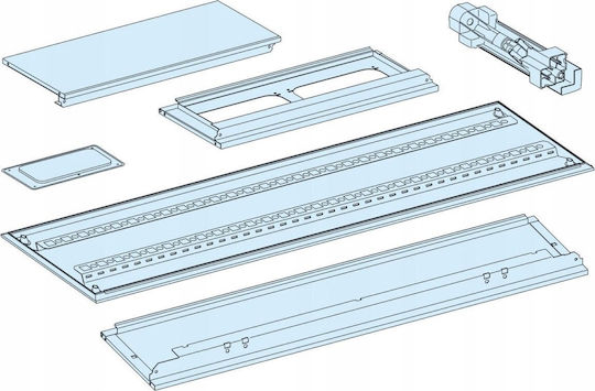Schneider Prisma Plus G Wall-Mounted Enclosure 1750x600x260mm IP55 LVS08309