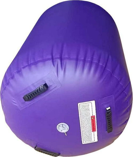 Master Κύλινδρος Μασάζ Μωβ 75cm