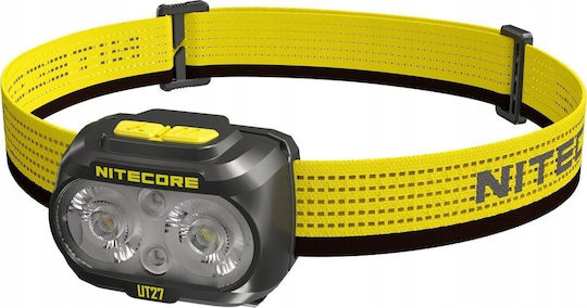 NiteCore Pro Επαναφορτιζόμενος Φακός Κεφαλής LED με Μέγιστη Φωτεινότητα 800lm UT27 Pro