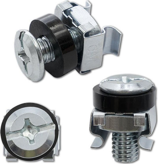 Qoltec Mounting Kit M16 Rack Cabinets 50pcs