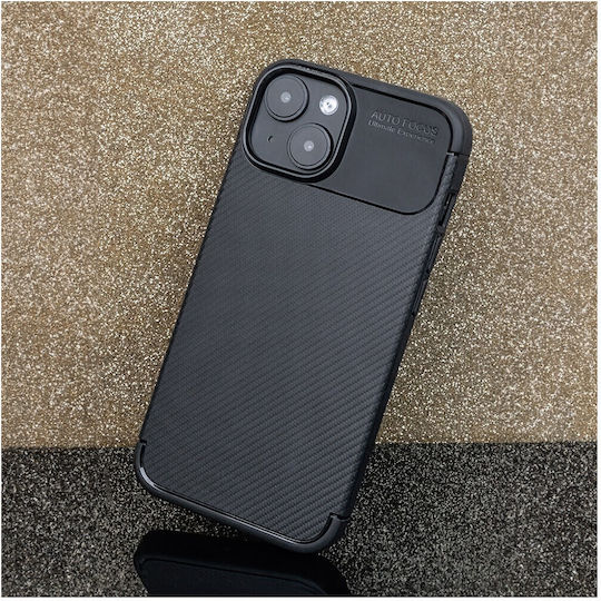 Nexeri Umschlag Rückseite Silikon Schwarz (Galaxy S24 FE)