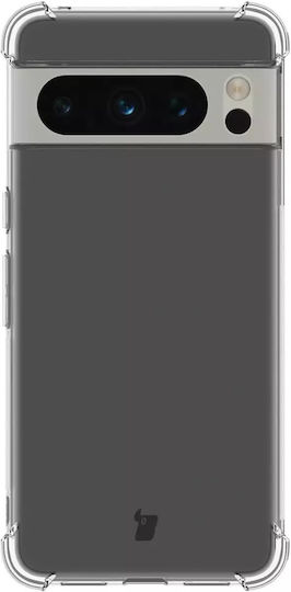 Bizon Clear Pack Case & 2x Screen Glass Задна корица Закалено стъкло Прозрачен (Google Pixel 8 Pro)