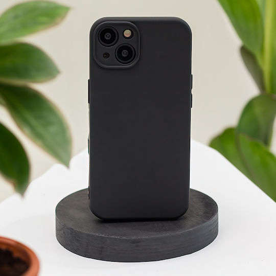 Nemo Задна корица Силикон Черен (Moto G55)