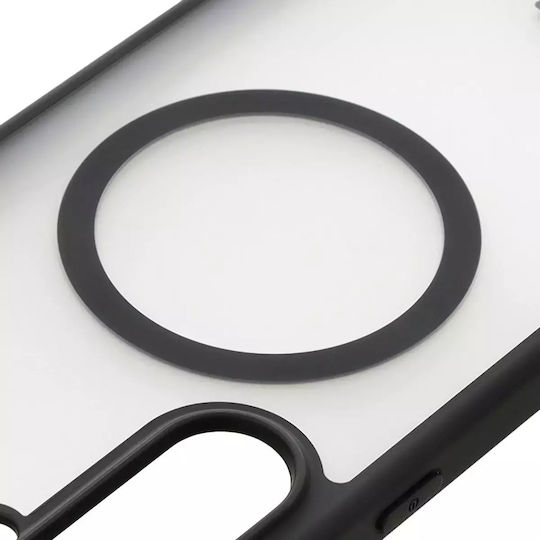 Bizon MatteO Back Cover Σιλικόνης / Πλαστικό / Tempered Glass Διάφανο (Galaxy S24 FE)