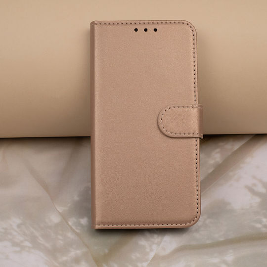 Nexeri Brieftasche Leder Gold (Redmi 14C / Poco C75)