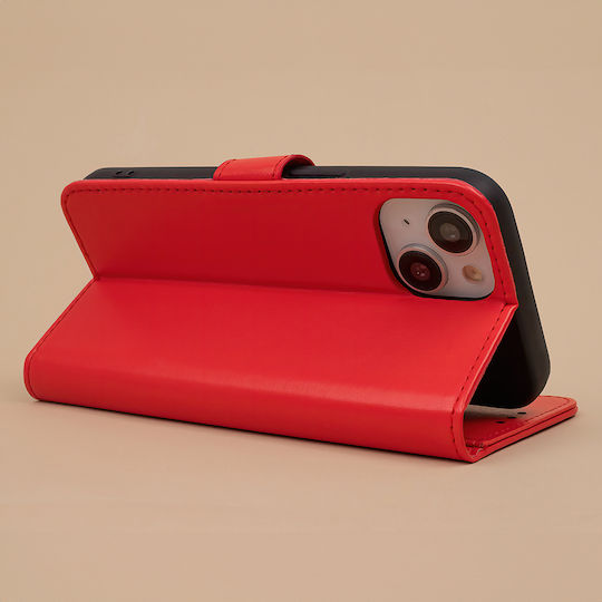 Nexeri Wallet Δερμάτινο / Σιλικόνης Κόκκινο (Redmi 14C / Poco C75)