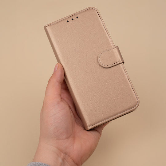 Nexeri Brieftasche Leder Gold (Redmi 14C / Poco C75)