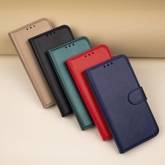 Nexeri Wallet Δερμάτινο / Σιλικόνης Κόκκινο (Redmi 14C / Poco C75)