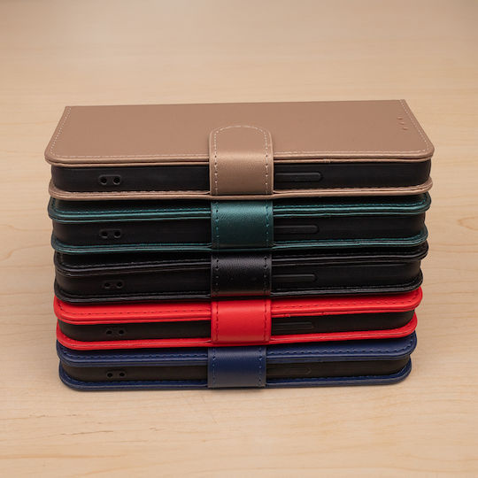Nexeri Brieftasche Leder Gold (Redmi 14C / Poco C75)
