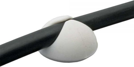 InLine Cable Support White 59962C 6 Pieces